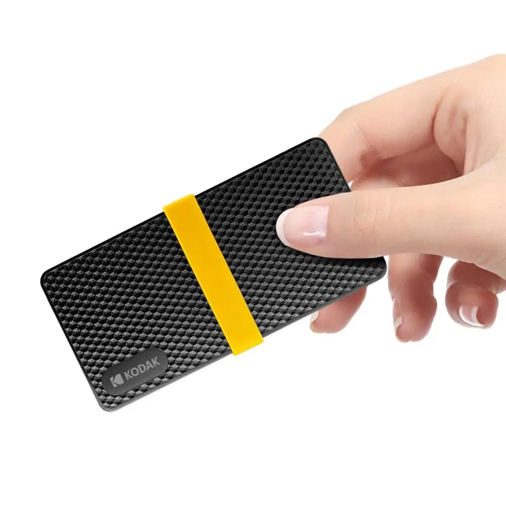 KODAK X200 SSD externo 1TB disco duro HD Externo USB3.1 Mini SSD portátil 256B 512GB para ordenadores portátiles Smartphone PS4 PC MAC TV