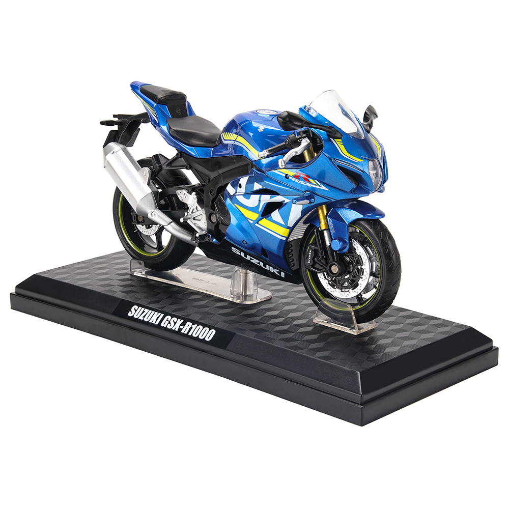 CCA 1:12 SUZUKI GSX-R1000 Alloy Motocross licencjonowany model motocykla kolekcja samochodów zabawkowych prezent statyczna produkcja odlewów ciśnieniowych