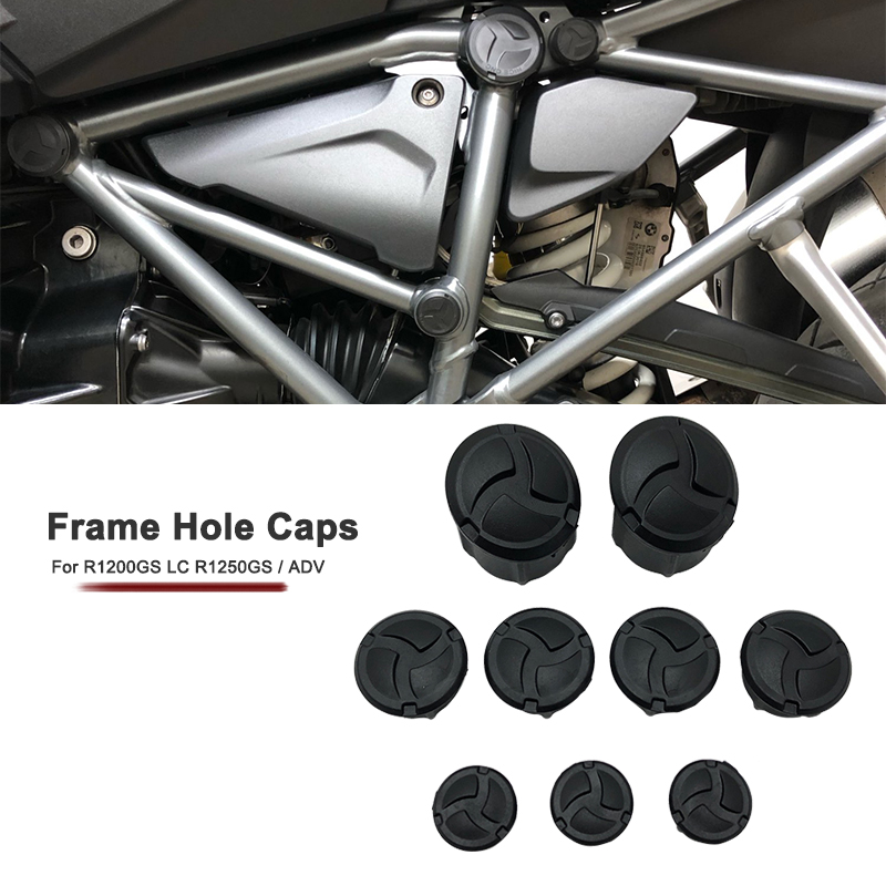 Für BMW R1200GS R1200GS LC Adventure ADV R1250GS R1250GS Adventure 2014-2023 2021 2022 Motorrad Rahmen Loch kappen Abdeckung Stecker