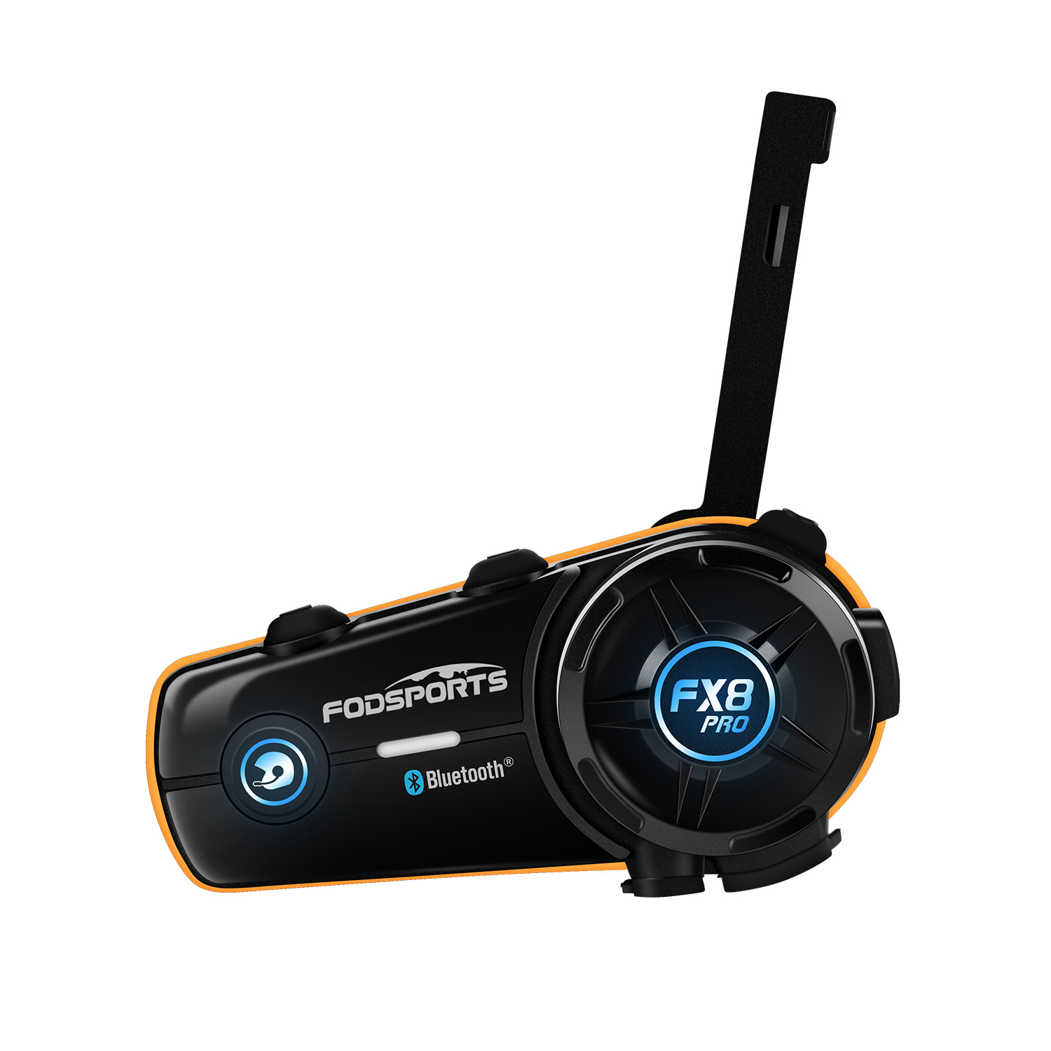 Fodsports FX8 Pro Helmet Headset Motorcycle Bluetooth Helmet Intercom,8 Rider,Intercom and Music at Same Time,FM Radio.