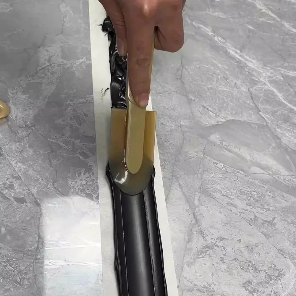 2pcs Sealant Finishing Tools Rubber Caulk Caulking Silicone Sealant Finishing Tool Extended Length Rubber Spatula Caulking Tool