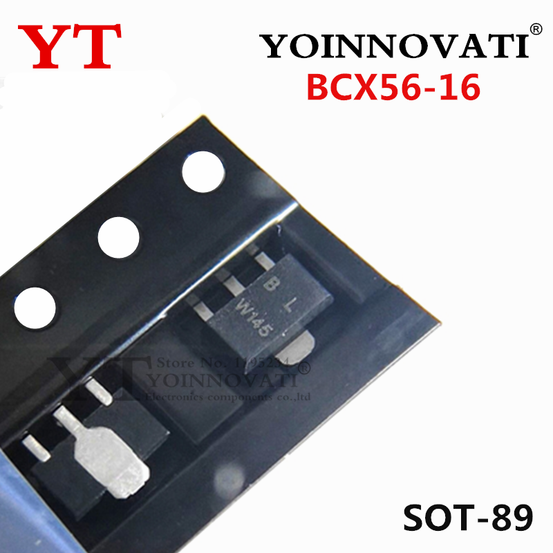 100PCS BCX53-16 AL PNP BCX56-16 BL NPN