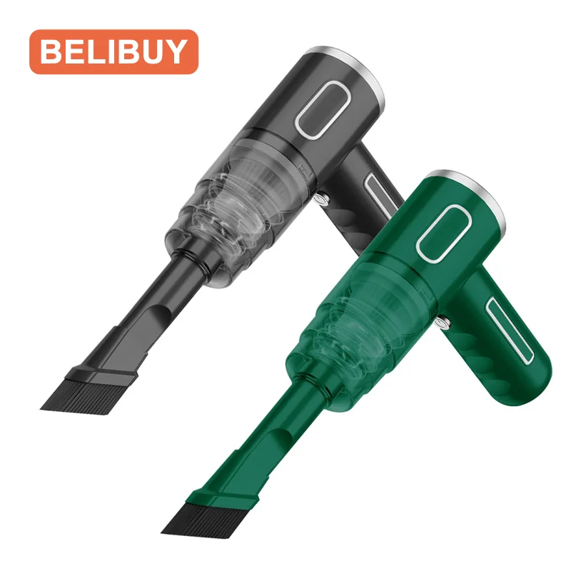BELIBUY Portable Vacuum Cleaner For Car And Home High Power Vacuum Cleaner Home Appliance Mini Cleaning Machine Carpet Cleaner