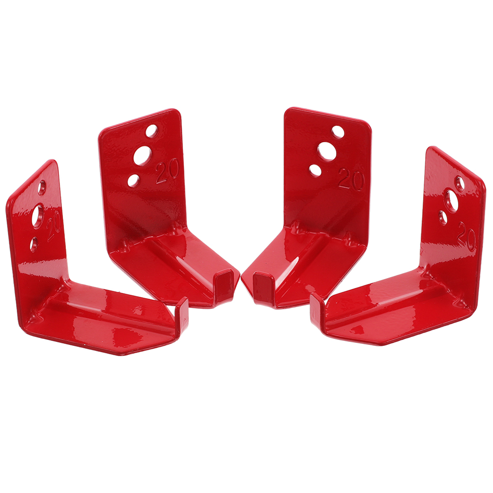2er-Set Feuerlöscher-Halterung, Haken, Wandhalterung, Eisen-Aufhängehalterungen, Material, einfache Installation, platzsparend, Zuhause