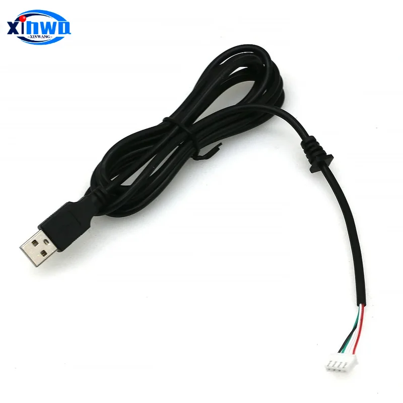 Xh 2.0 4-poliges USB-USB-Kabel für Encoder-Board-Arcade-Spiel mit Null-Verzögerung Joystick-Controller-Abschirmung Kabelbaum Hitbox PC ps3
