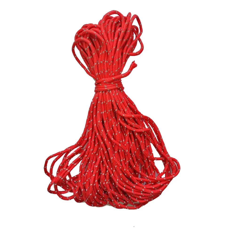 20M 2.5Mm Phản Quang Vòng Sinh Tồn Lều Dây Dây Cắm Trại Bạt Phủ Dây Chạy Anh Chàng Dòng