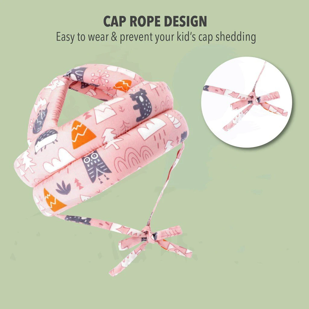 Casco de seguridad para bebé, casco de protección para la cabeza, almohadilla anticaída para niños pequeños, gorro para aprender a caminar