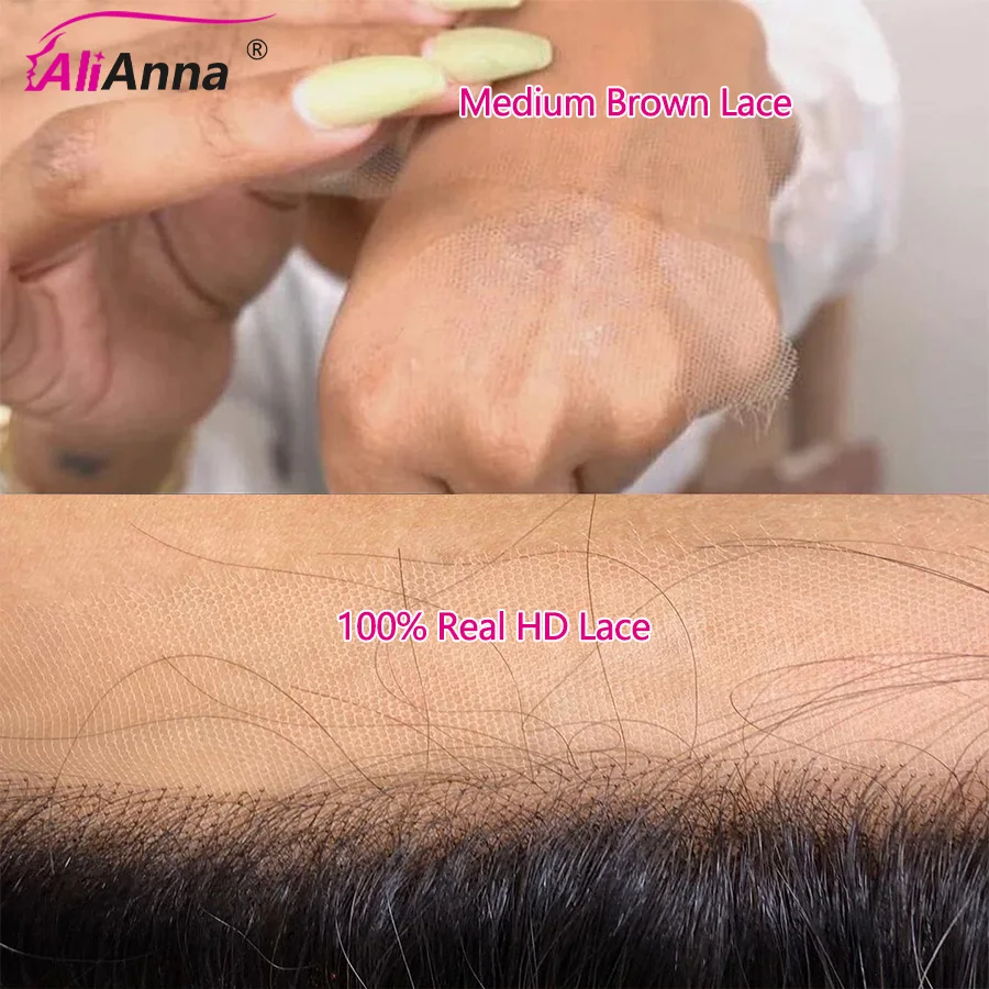 100% リアル HD レースウィッグ 13 × 6 人毛レースフロントウィッグ 30 インチストレート人毛ウィッグブラジル人 13 × 4 レースフロント人毛ウィッグ