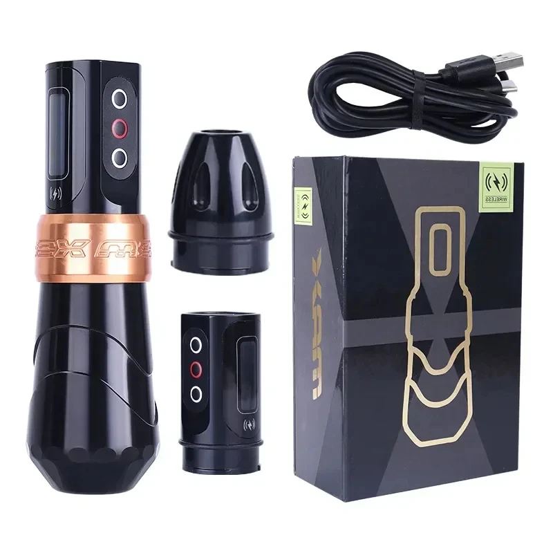FLUK MAX Tattoo Machine  Pen 2400mAh Battery 3.5mm/4.0mm Stroke Coreless Motor Lithium Battery Pen Machine For Tattoo Artists