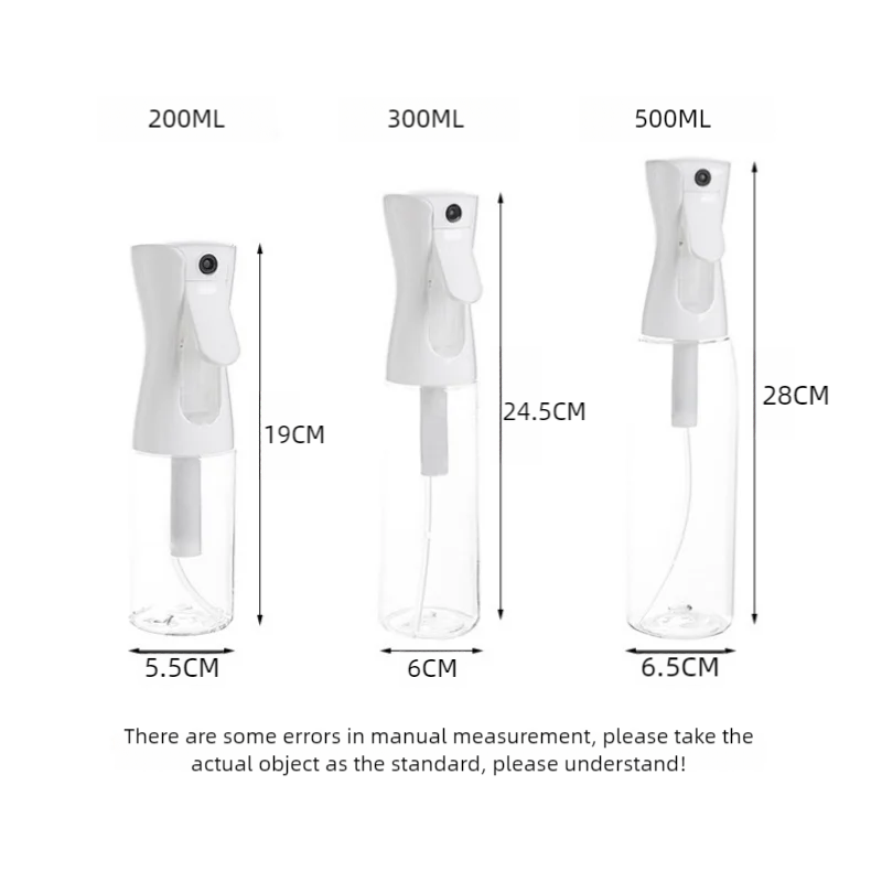 200ml/300ml/500mlHigh-pressure continuous spray bottle, continuous spray makeup and hydrating spray bottle