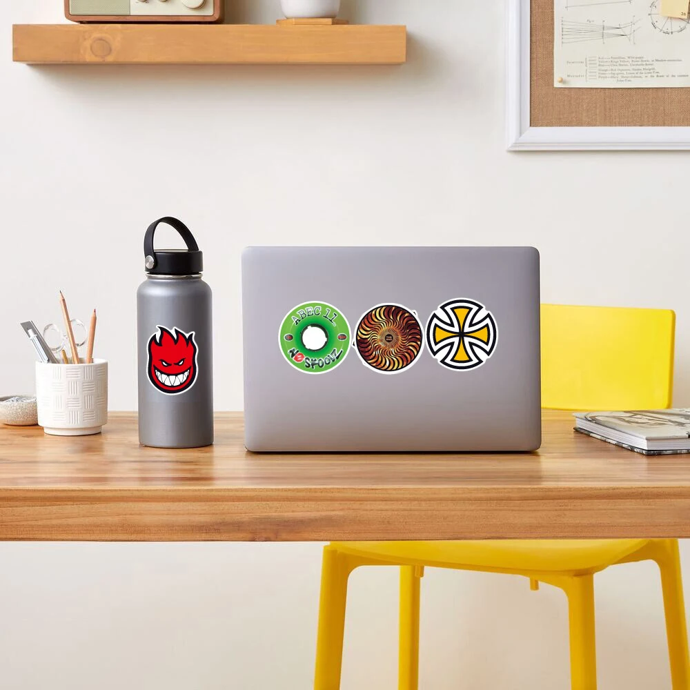 10/30/50/100 Uds nuevas pegatinas geniales de moda para monopatín para maleta, portátil, equipaje, nevera, teléfono, estilo de coche, calcomanía DIY