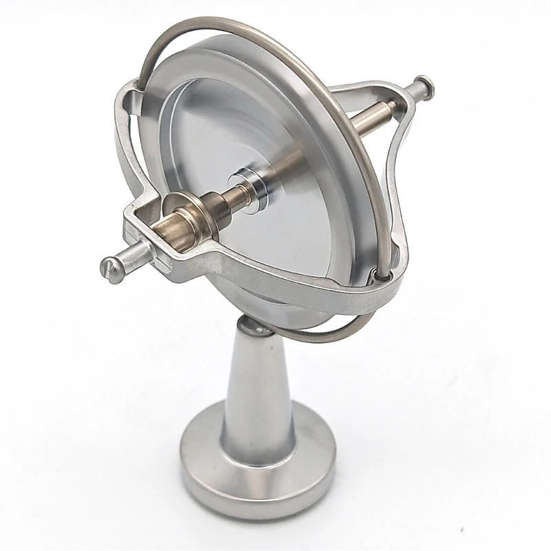 Mechanical Gyroscope โลหะ Gyro Antistress Fidget ความวิตกกังวลออทิสติกคลาสสิกแบบดั้งเดิมการศึกษาเทคโนโลยี Props ของขวัญสร้างสรรค์