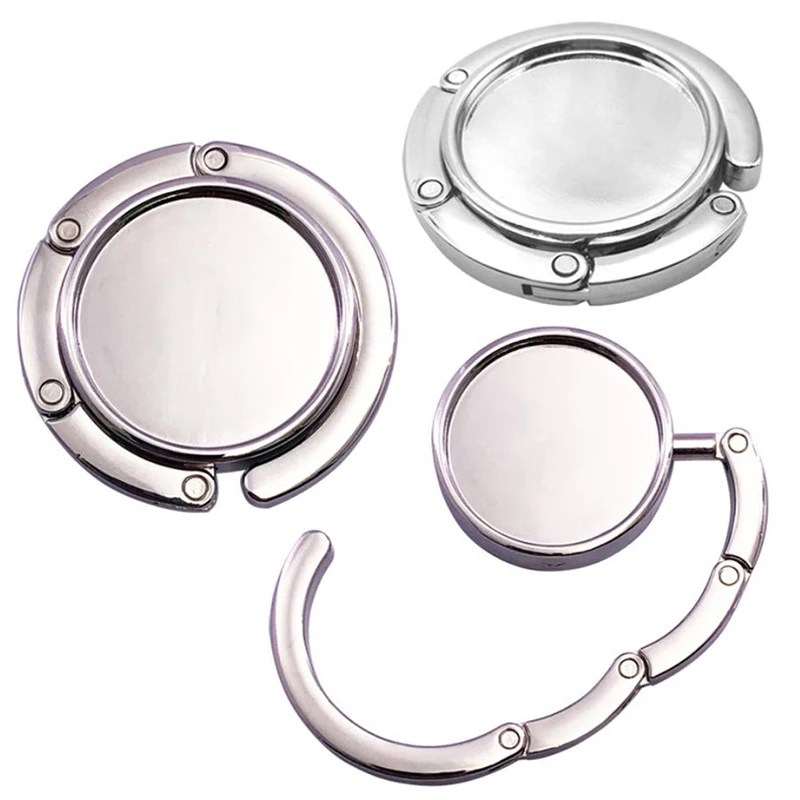 Gancho plegable portátil para bolso de mano, gancho para colgar, mesa, 1 ud.