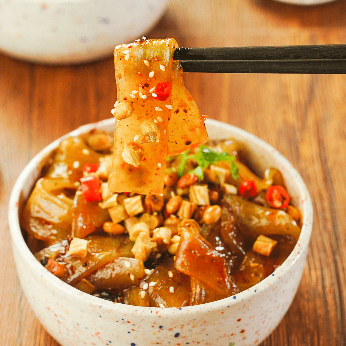 [10Packs] YUANXIAN Spicy Hot Pot Noodles (Kuanfen ), 9.38oz*10Packs