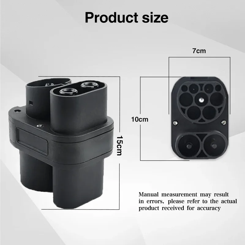 20% discount on CCS2 To CCS1 DC EV Adapter Fast Charging 250A 250KW Use for CCS1 Station Charging Converter  in Ukraine national