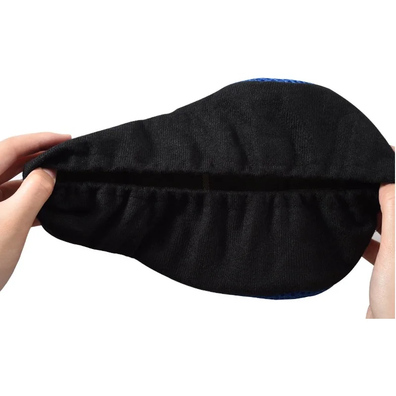 Sillín de bicicleta 3D, funda suave para asiento de bicicleta, cojín de asiento de silicona para ciclismo, sillín transpirable, cómodo bicicleta