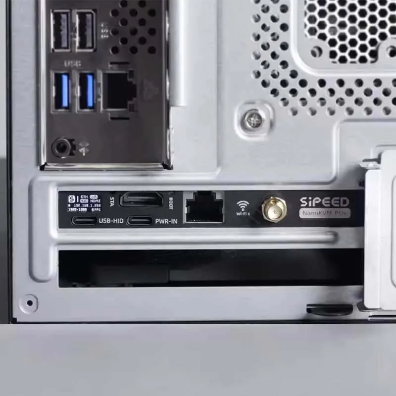 Sipeed NanoKVM PCIe Пульт дистанционного управления/питание/настольный сервер обслуживания UART HDMI USB RISC-V NanoKVM-PCIe для PiKVM
