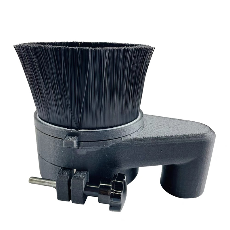 스핀들 브러시 52mm 65mm 80mm 집진기 CNC 스핀들 모터 밀링 머신 라우터 브러시 클리너 용 먼지 커버 브러시