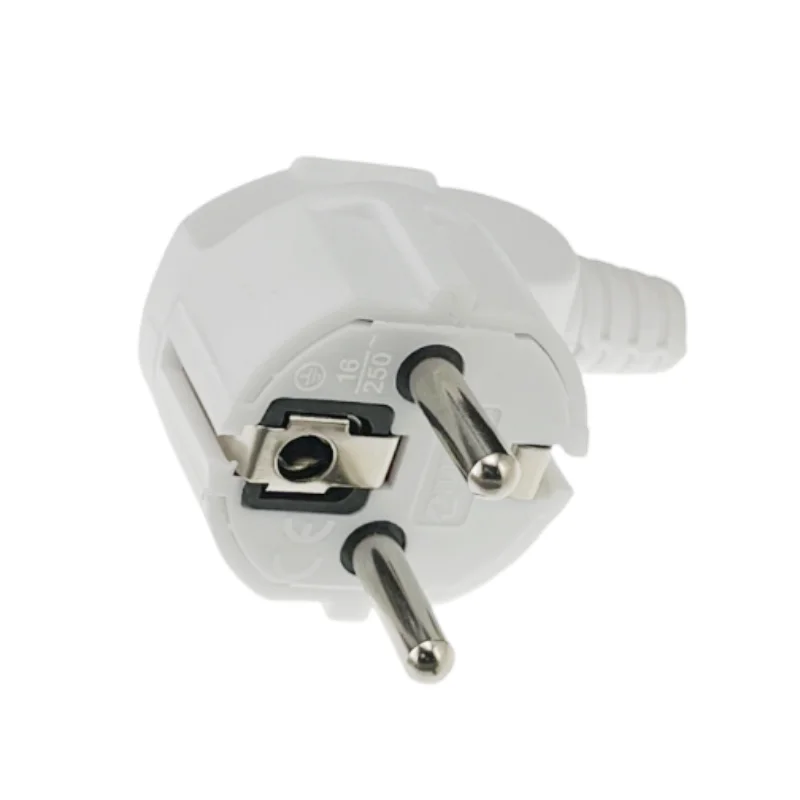 3 Pcs 4.8mm EU Schuko, Replaceable & Rewireable 250V 16A IP44 Socket Connector For Power Extension Cable