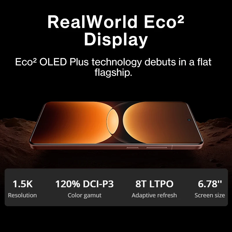 Globale Version Realme GT 7 Pro 5G Smartphone Snapdragon 8 Elite AI Ultraklare Snap-Kamera RealWorld Eco2-Display 6500 mAh NFC