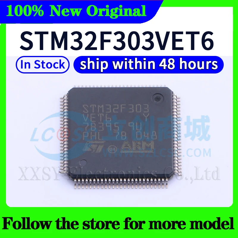 STM32F303C8T6 STM32F303CCT6 STM32F303CBT6 STM32F303RET6 STM32F303VBT6 STM32F303ZET6 RCT7 ZET6 VCT7 VET6 RCT6 R8T6 RBT6
