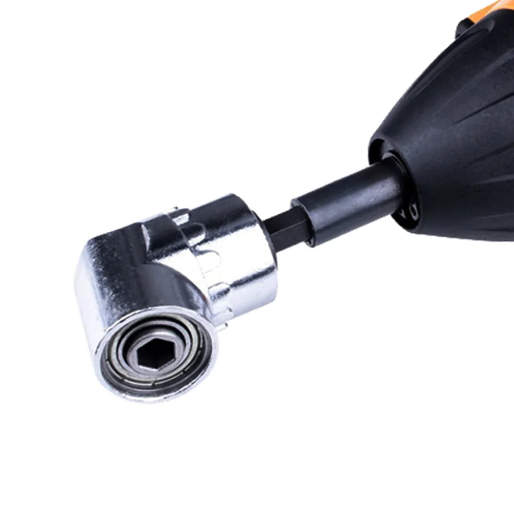 1 Góc 105 Độ Nối Dài Tua Vít Ổ Cắm Giá Đỡ Adapter Có Thể Điều Chỉnh Bit Vòi Phun Cho Tua Vít Bit Góc Đầu