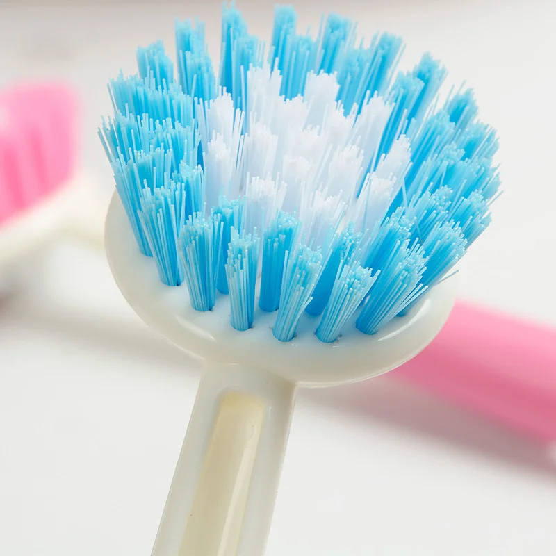 Sanrio Hello Kitty Dishwashing Brush Pot Brush Anime Multifunctional Brush Kitchen Cleaning Tools Cute Long Handle Dish Brushes