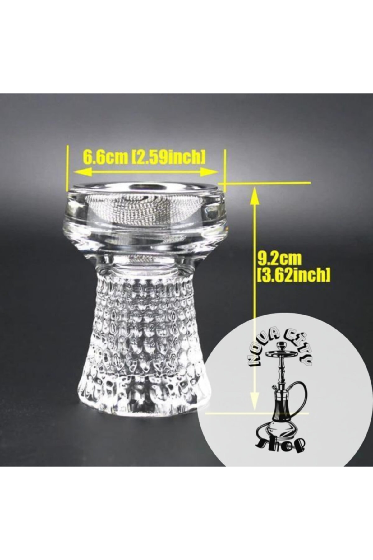 Pipa Rokok Kaca Hookah Yt Kualitas Bahan Arang Aroma Botol Mangkuk Kafe Shisha