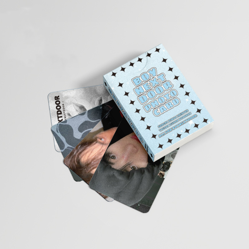 50 шт./набор, лазерные открытки для фотографий