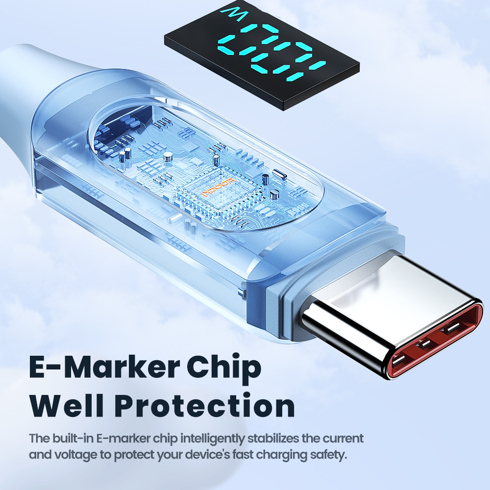 Toocki 100W tipo C a tipo C Cable PD cargador de carga rápida USB C a USB C Cable de pantalla para Xiaomi POCO f3 Realme Macbook iPad