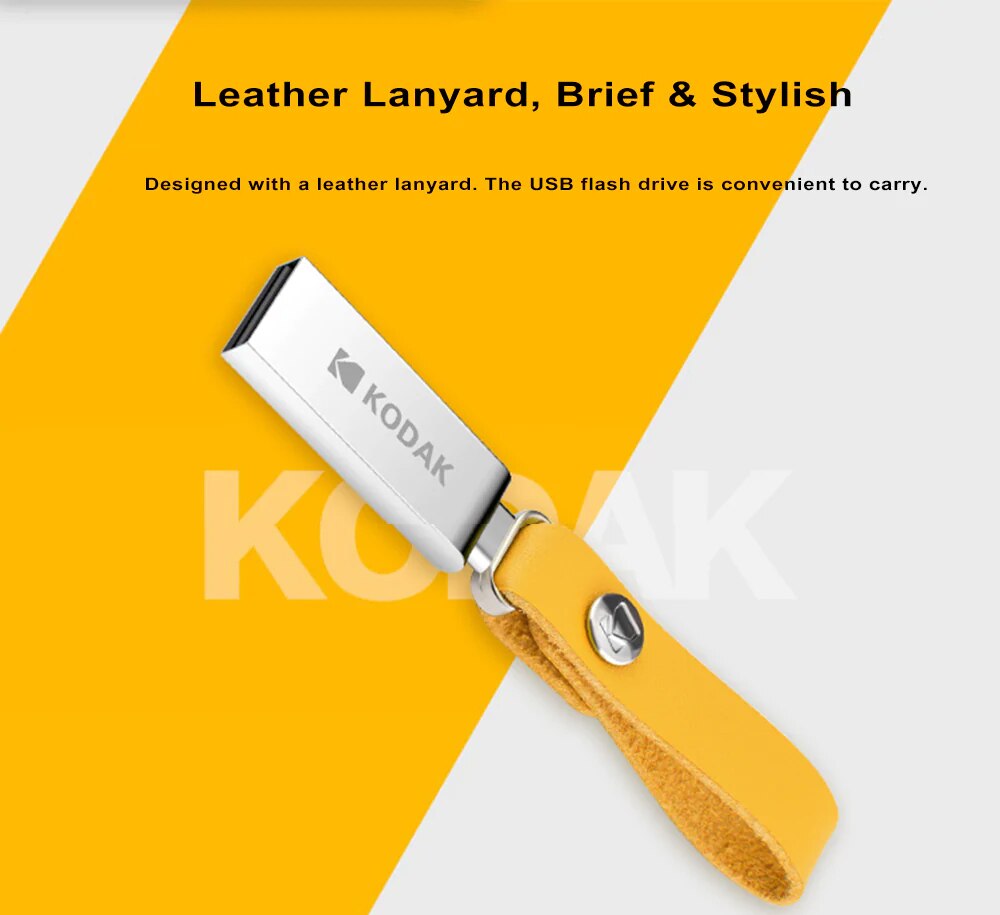 KODAK USB 2.0 Pen Drive 16 Go 32 Go 64 Go K122 Clé USB en métal