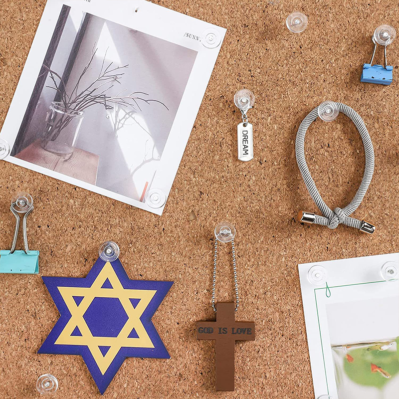 100pcs Transparent Push Pins Round Head Nail Thumb Tacks Clear Stick Pins Push Pins Painting Photo Wall Stud Office School Suppl