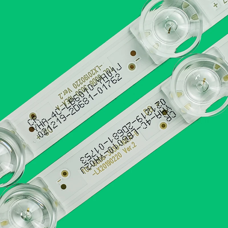 6 pz/set Striscia di Retroilluminazione A LED Per TCL 60EP662 60F60 60D6 60U5950C 60EP660 4C-LB6010-YH01J YH02J HR01J HR02J 60HR330M10A0 V1