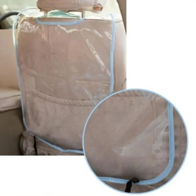 Auto Anti Kick Pad Für Kinder Hinten Sitzbezüge Schutz Anti Kind Kick Pads Sitz Zurück Surround Abdeckung Transparent Anti Schmutzig Abdeckung