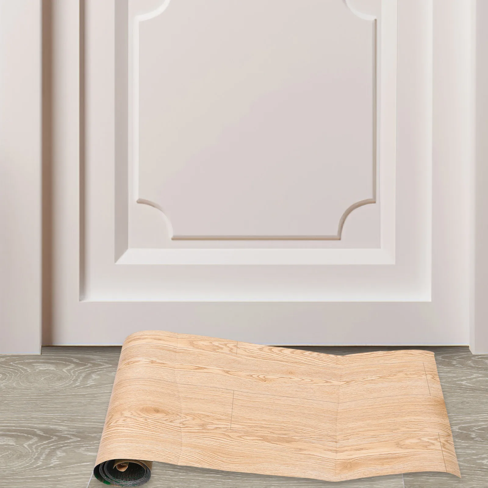 Azulejos de suelo autoadhesivos, resistentes al desgaste, instalación Diy suave para el hogar, oficina, supermercado, espacios públicos, cinta de suelo duradera