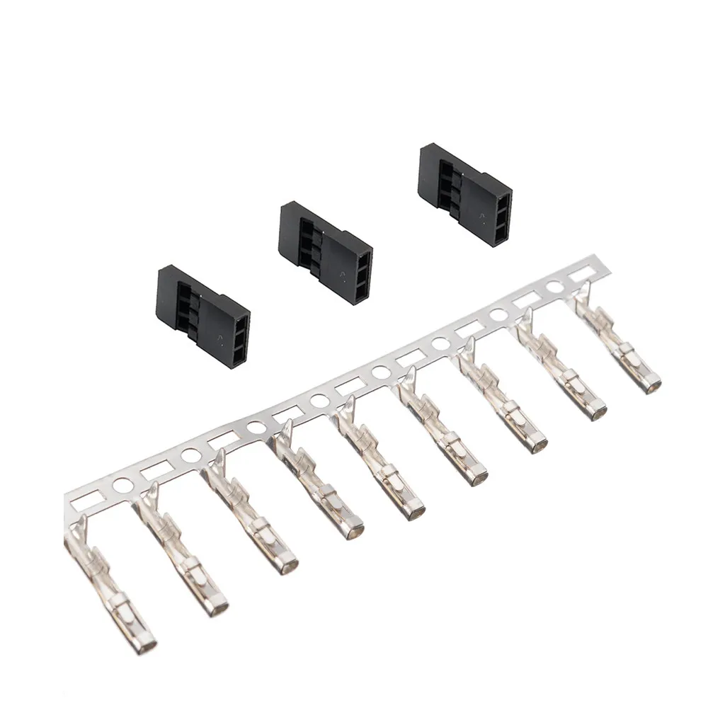Bộ 50 DIY Servo Nối Dài JR/Futaba Cổng Kết Nối Nam/Nữ Cắm Với 2.54 Nhà Ga Cho RC Robot máy Bay Xe Servo ESC