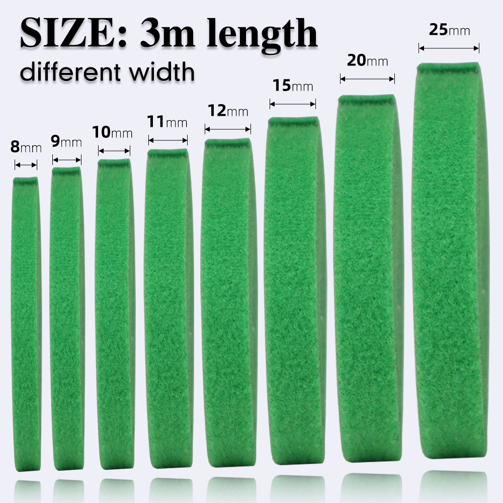 1 rollo de 3M de nailon para vendaje de plantas, gancho, cinta de sujeción reutilizable, soporte ajustable para plantas, herramientas para bonsái, accesorios para el jardín del hogar