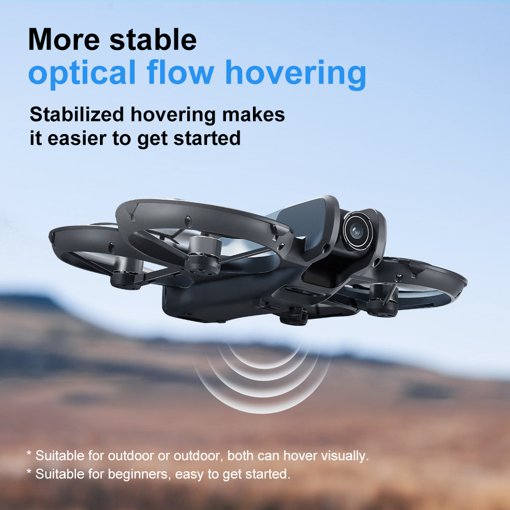 V666 Mini Drone Rc WiFi 8K HD double caméra 6 axes Mode sans tête hélicoptère 180 °   Flip télécommande quadrirotor garçon jouet cadeau UAV