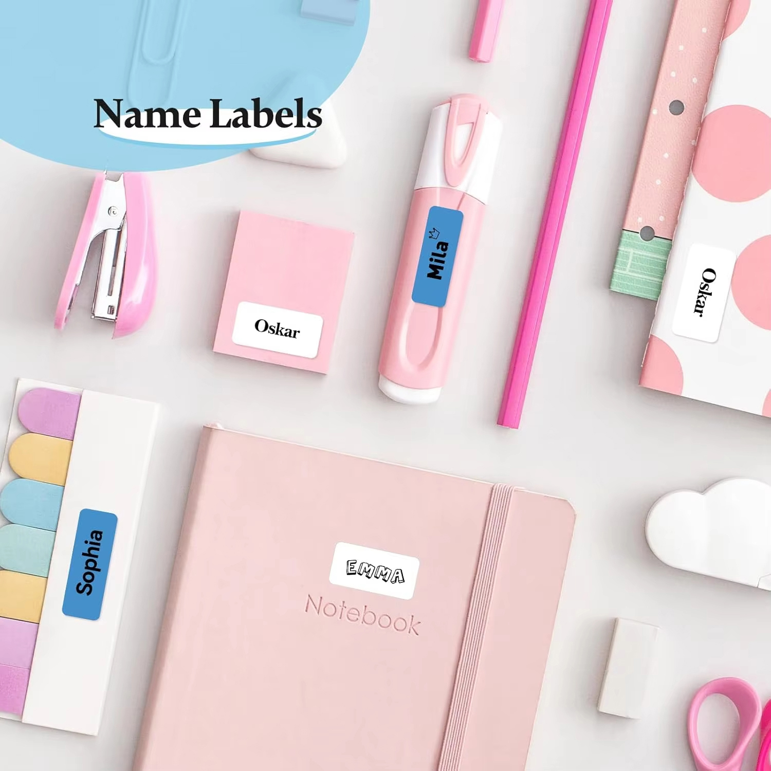 NIIMBOT D110 Mini แบบพกพาเครื่องพิมพ์ความร้อนป้ายสติกเกอร์สี Self-กาวป้ายน้ําและน้ํามันเครื่องเขียนสติกเกอร์