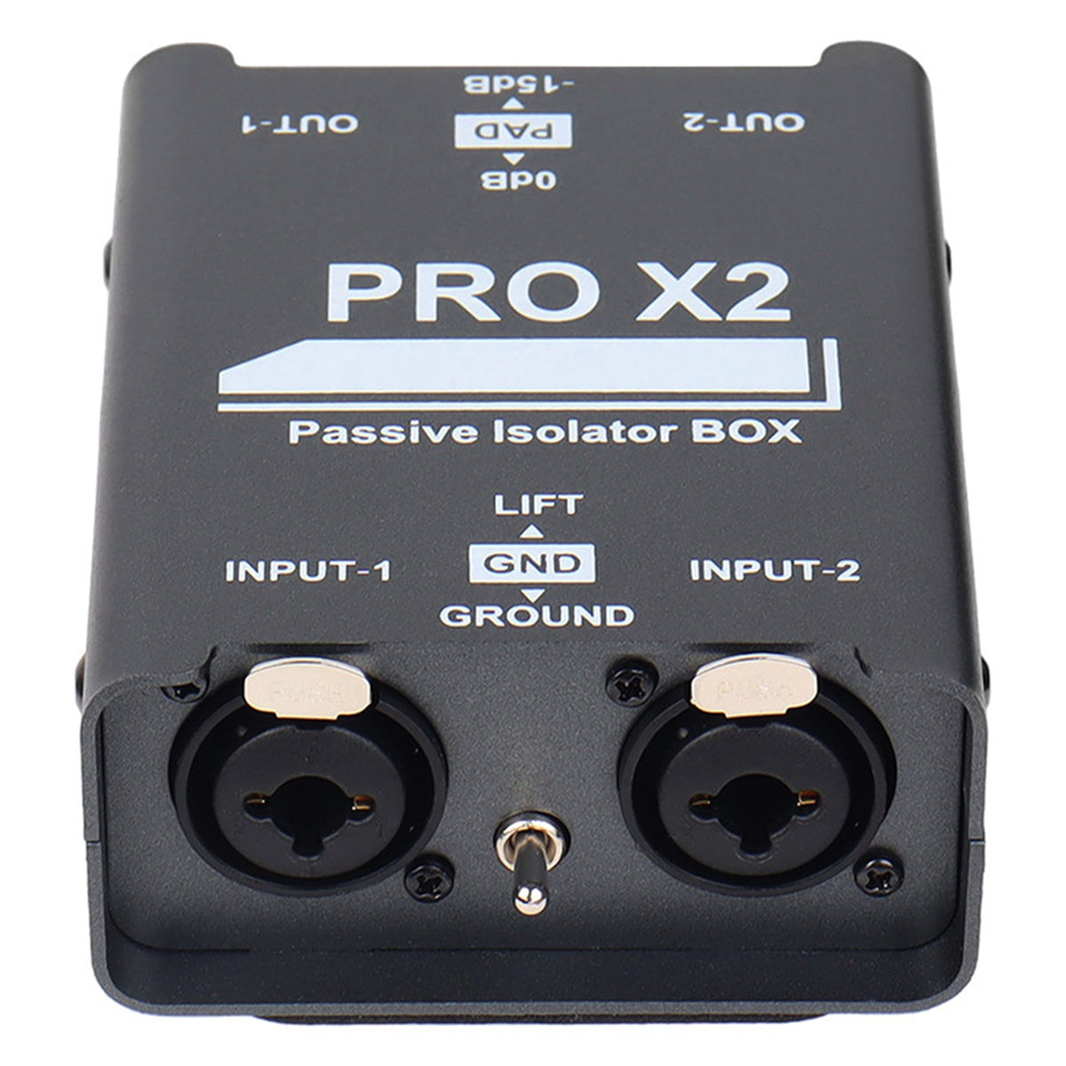 BABQ 新しい 2 ウェイオーディオアイソレーター、オーディオ電流エリミネーター、XLR 6.5、パーマロイアイソレーター、ミキサーライブブロードキャスト