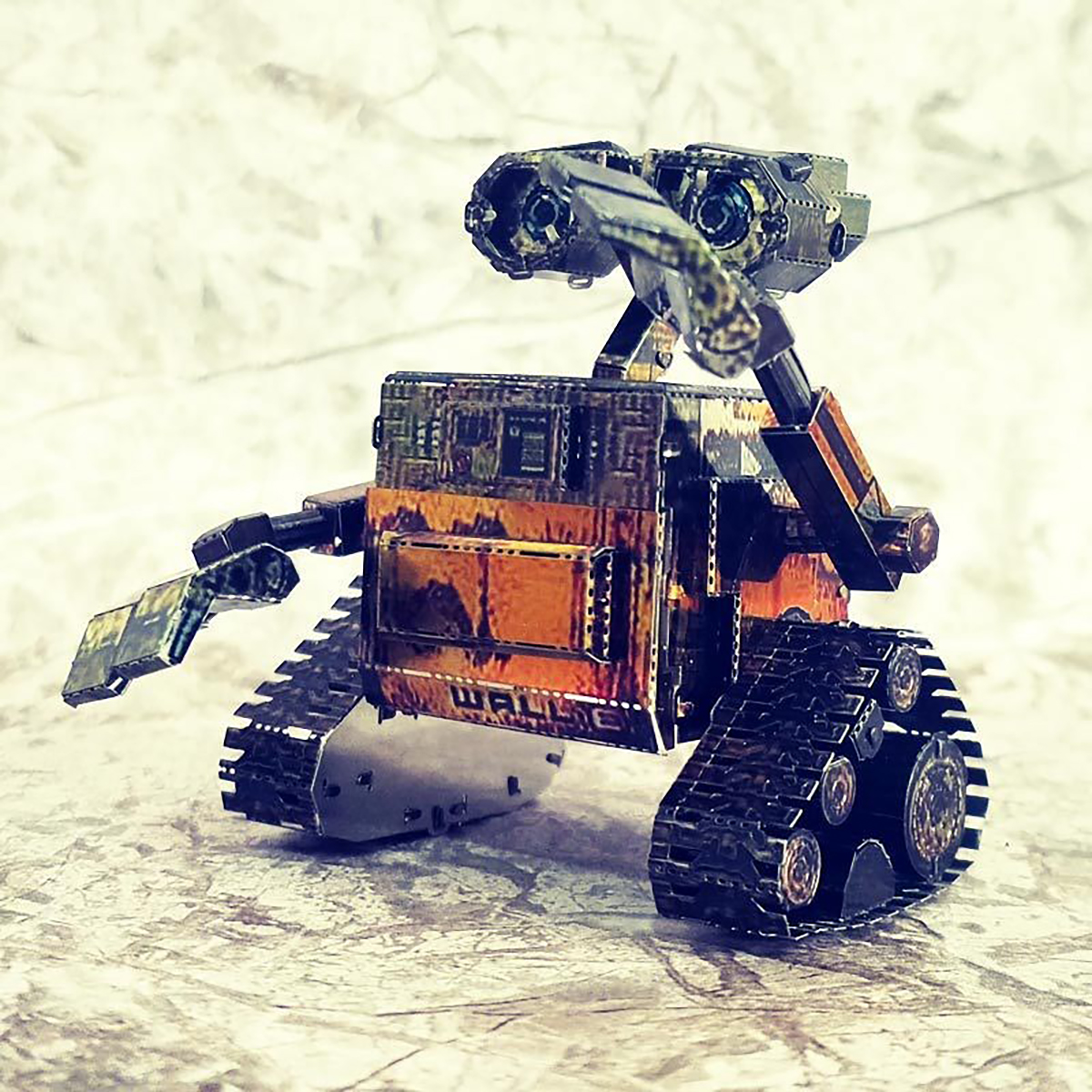 robot 3D metalen puzzel DIY modelbouwpakket volwassen speelgoed verjaardagscadeau