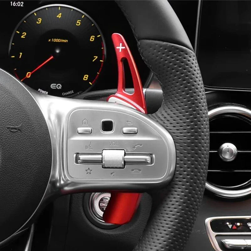 Auto Stuurwiel Paddle Shifter Versnellingspook Uitbreiding Voor Mercedes-Benz A Klasse W177 sedan V177 B C E Klasse W205 W246 W213 GLA