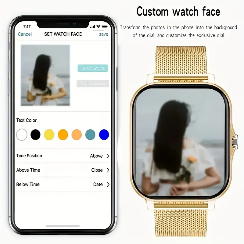 KESHUYOU 2025 montre intelligente 2.01 pouces HD affichage réponse faire appel Message vue Modes de Sport bricolage cadran prévisions météorologiques hommes femmes