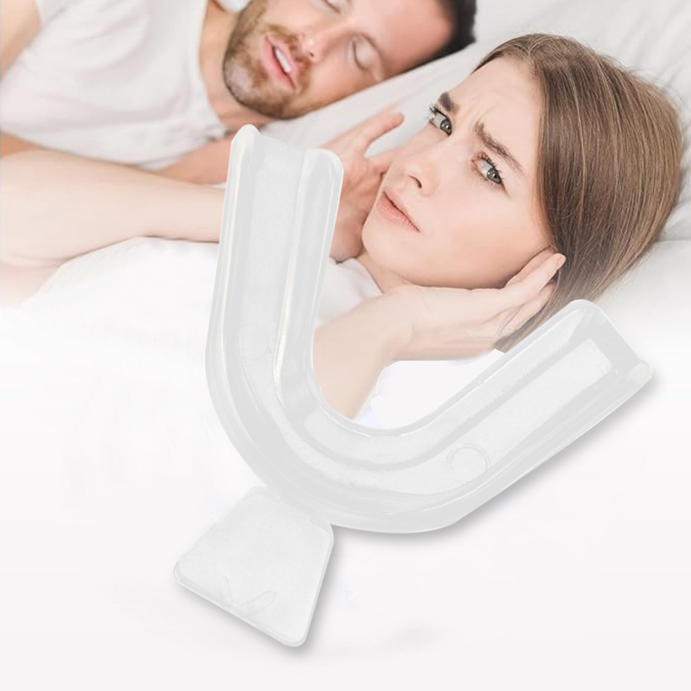 2/4PCS Anti Snoring Bruxism Sleeping Mouth Guard Night Guard Gum Shield Mouth Tray Stop Teeth Grinding Sleep Apnea Mouthpiece