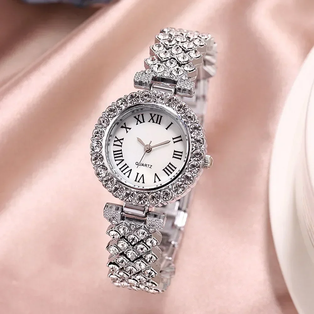 Gypsophila สายคล้องผู้หญิงแฟชั่นนาฬิกา Simple Starry sky Dial Luxury Quartz นาฬิกาผู้หญิงนาฬิกา Rose Gold Pointer นาฬิกาข้อมือ
