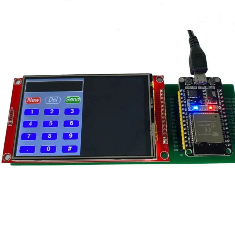 Módulo de exibição LCD IPS TFT SPI de 3,5 polegadas 320RGBx480 ST7796 com/sem tela sensível ao toque ESP32