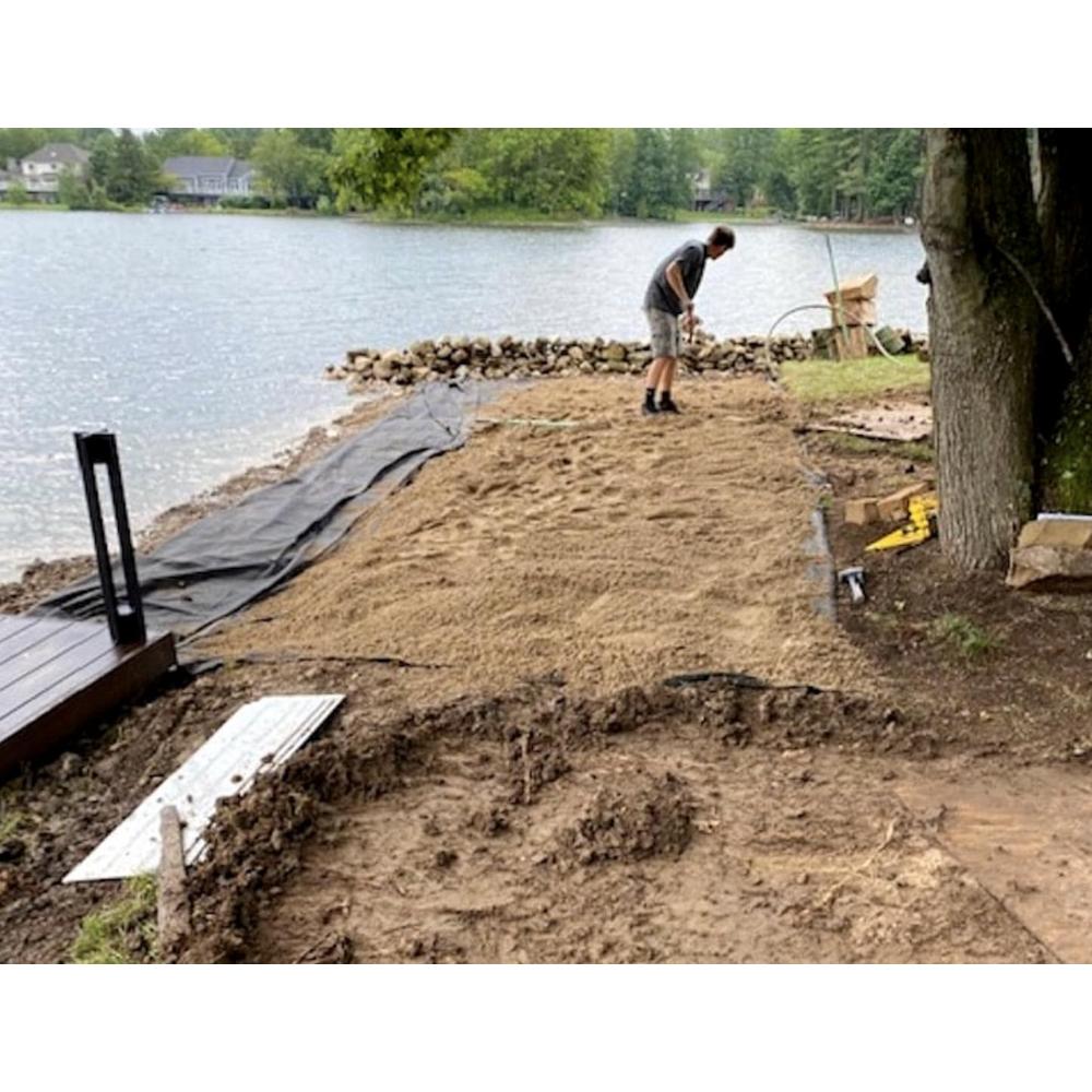 Beach Sand Erosion Control Fabric Geotextile Mat Weed Barrier Shoreline Protector