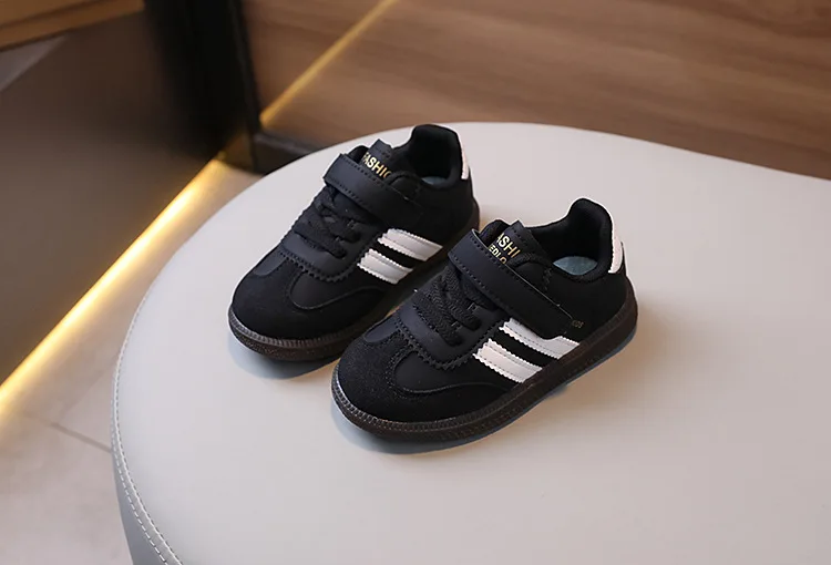 Lente sportschoenen voor kinderen PU-leer Ergonomie Kindersneakers Zachte zolen Kindersneakers Tennisschoenen voor jongens en meisjes