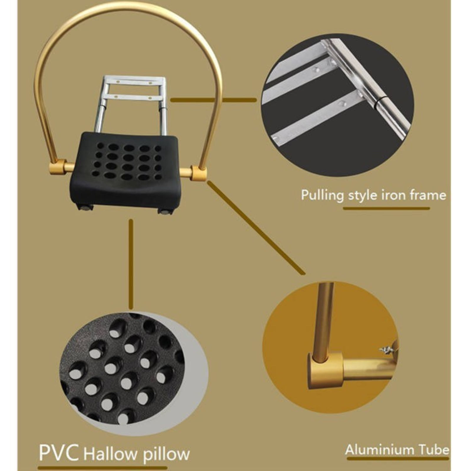 Washing Bed Basin Accessories Water Circulation Head Therapy Device Water Pillow Therapy Bed Health Store Modified Spa Bend Pipe