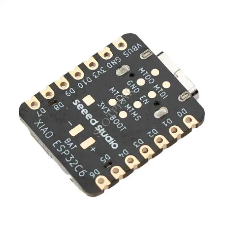 XIAO-placa pequeña ESP32C6, dispositivo con WiFi y Bluetooth 5,0, para Arduino, SeeedStudio, ESP32 C6
